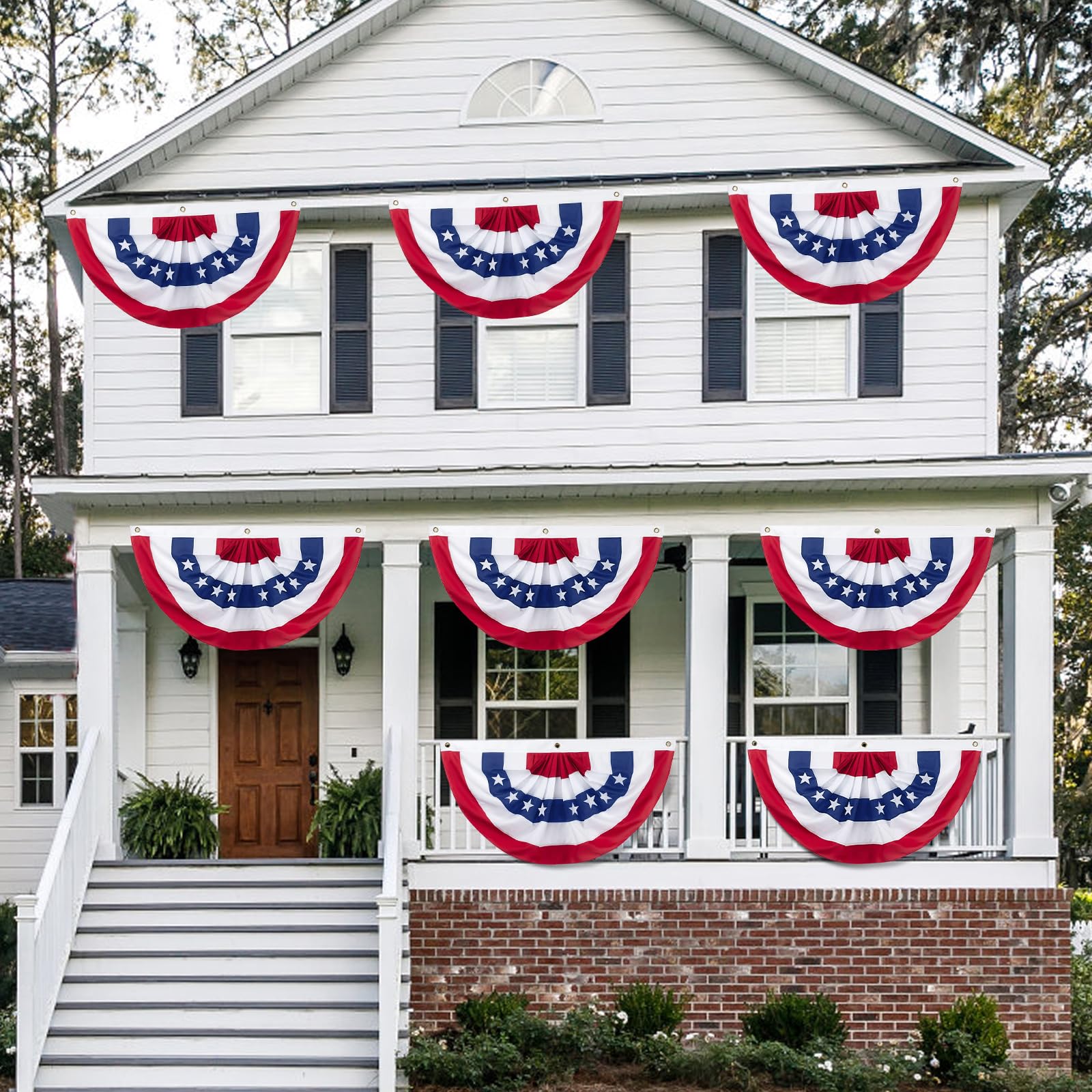 Halovin flags set for 4th of July celebration