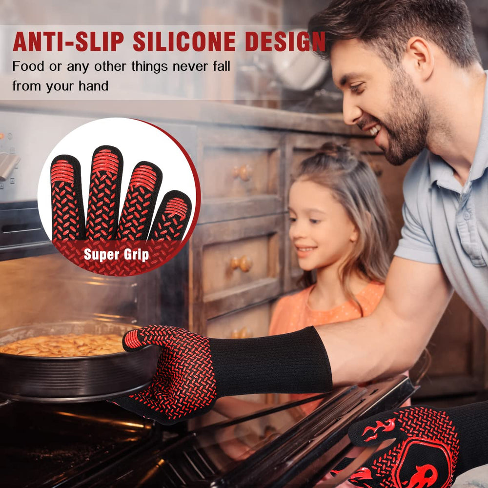 HAMITOR BBQ Gloves close-up of material