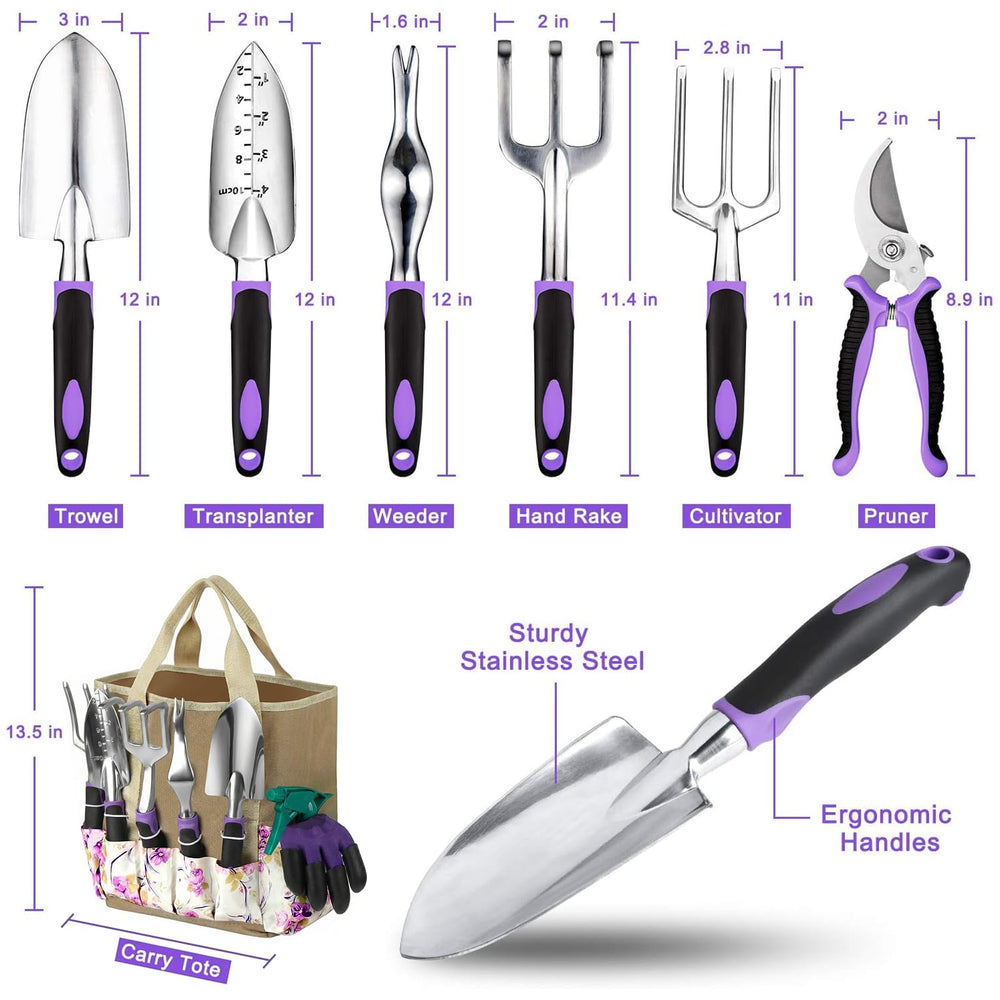 Hand rake and weeder from Tudoccy gardening tool set
