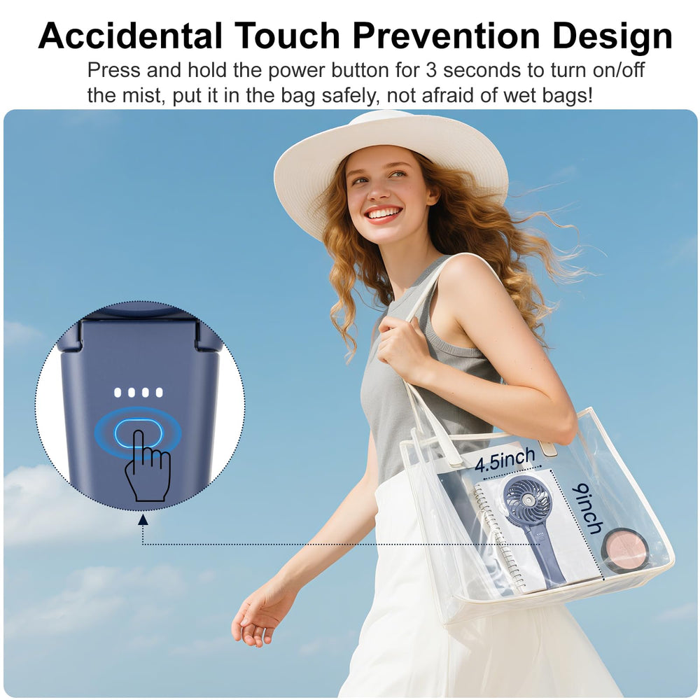 HandFan 4000mAh misting fan dimensions and specifications