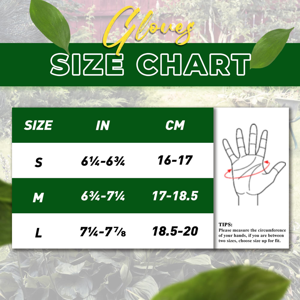 HANDLANDY Gardening Gloves for Women in a garden setting