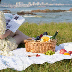 Handwoven wicker design of TwentyNext basket