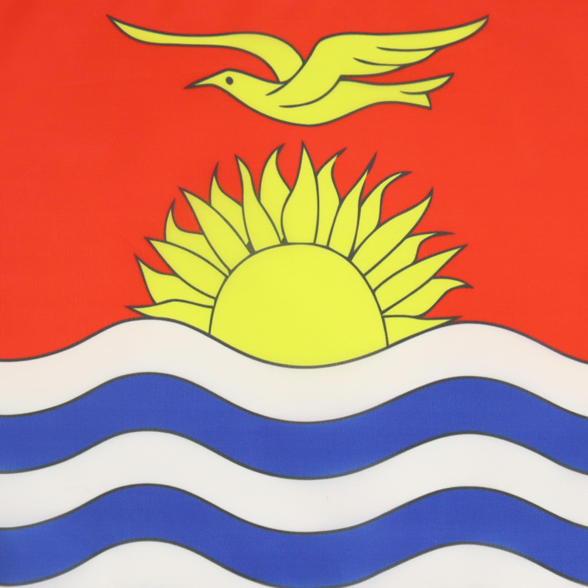 Hanging cords of AZ FLAG Kiribati Flag