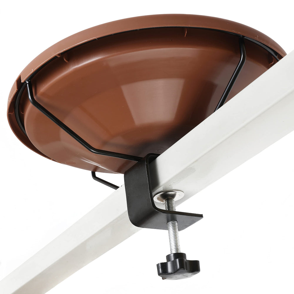 Hanizi Bird Bath close-up of steel ring