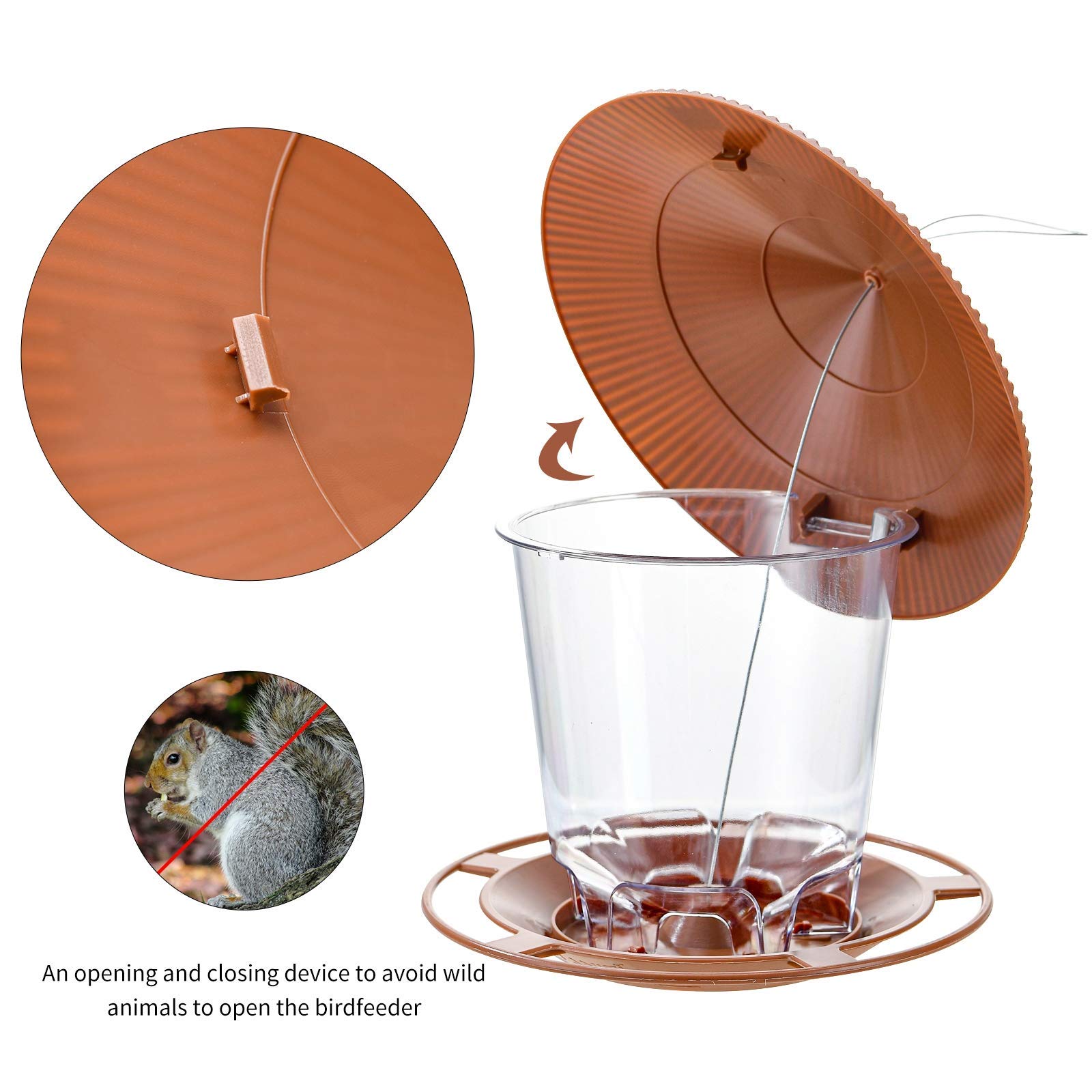Hanizi Bird Feeder packaging displayed