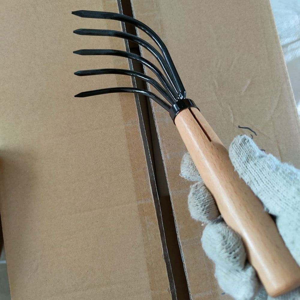 HAOHIYO Ninja Claw Rake with dimensions displayed
