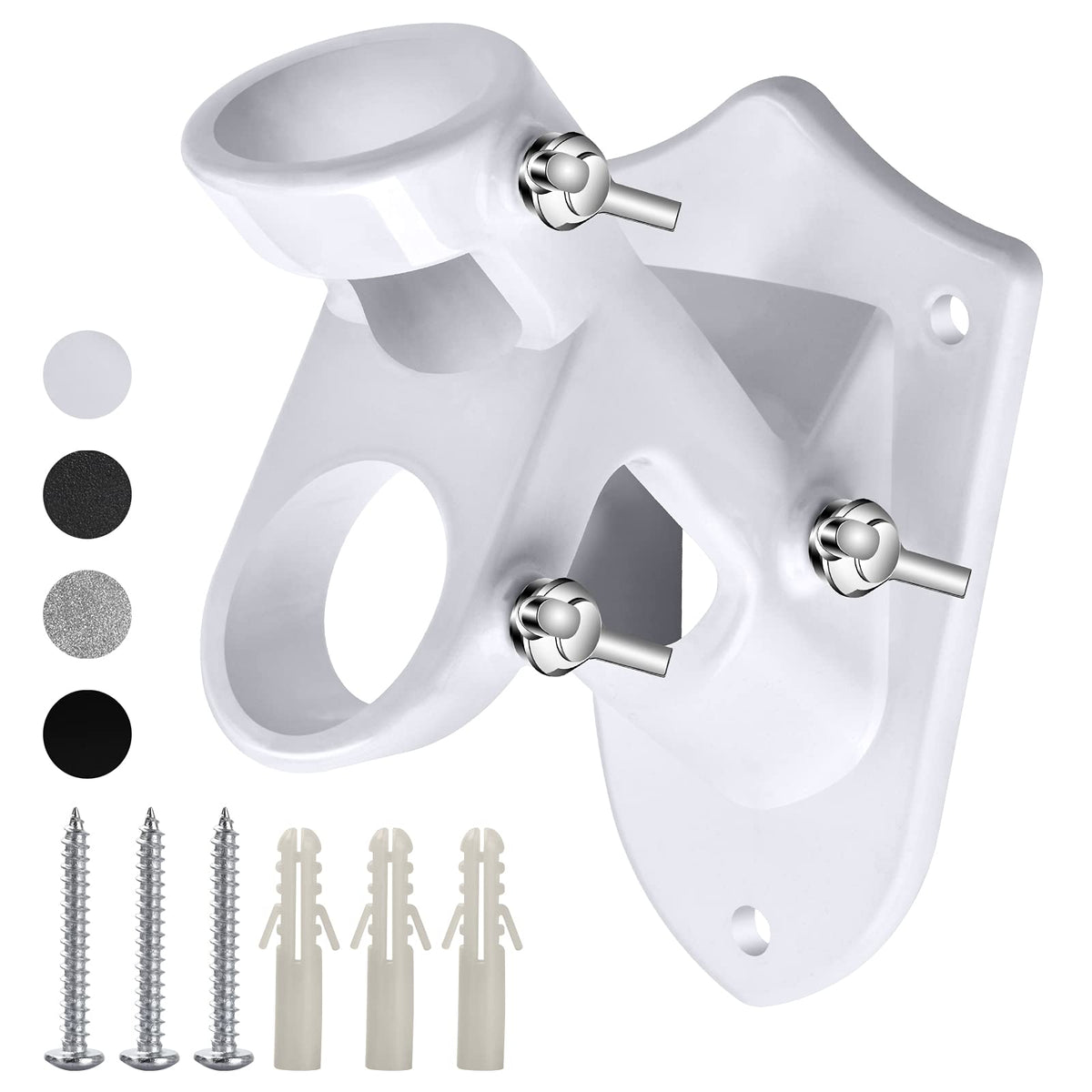 Haoridul Flag Pole Holder front view with adjustable bracket