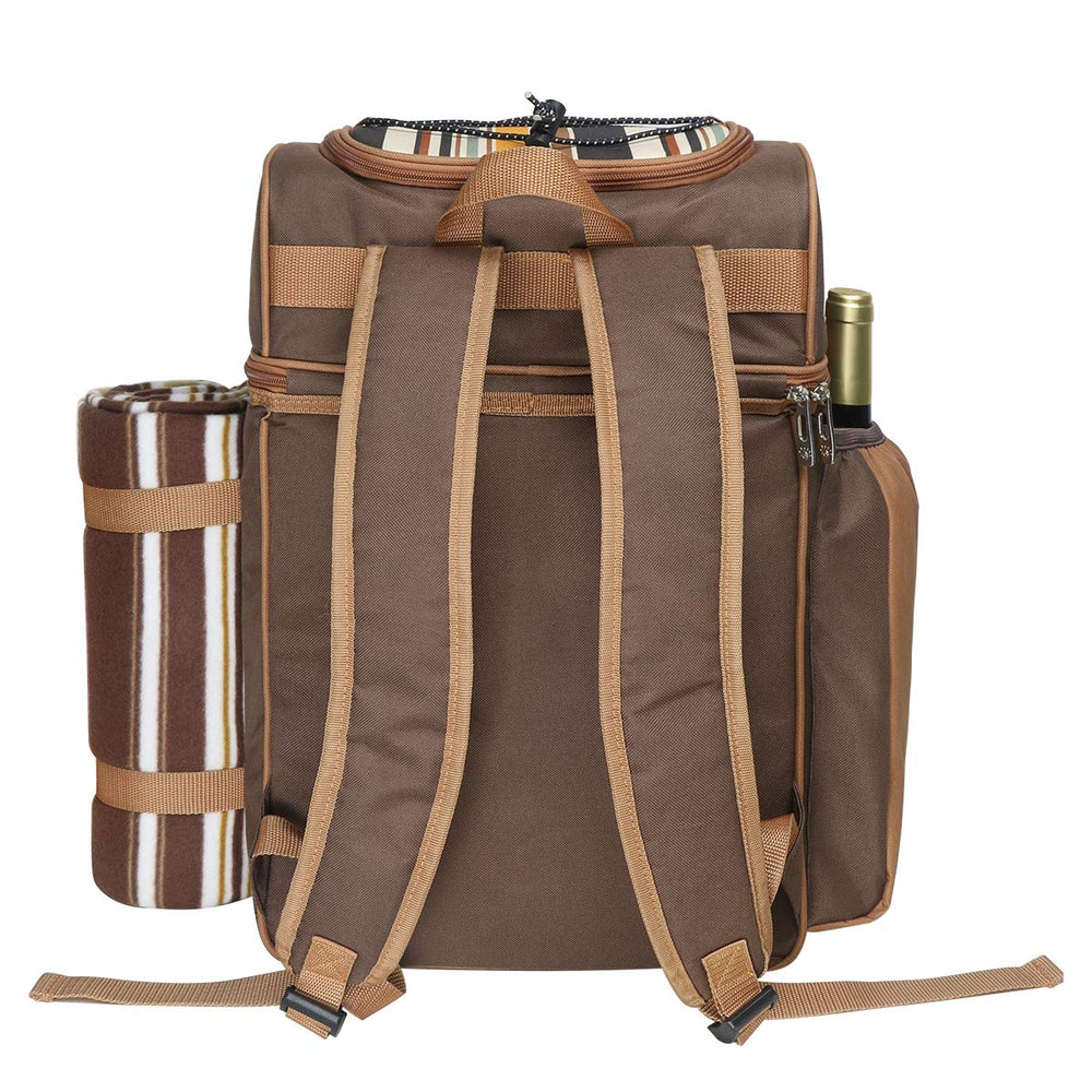 Hap Tim Picnic Backpack on a picnic setup