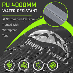 HAPPY TRAVEL Bike Storage Tent assembly process