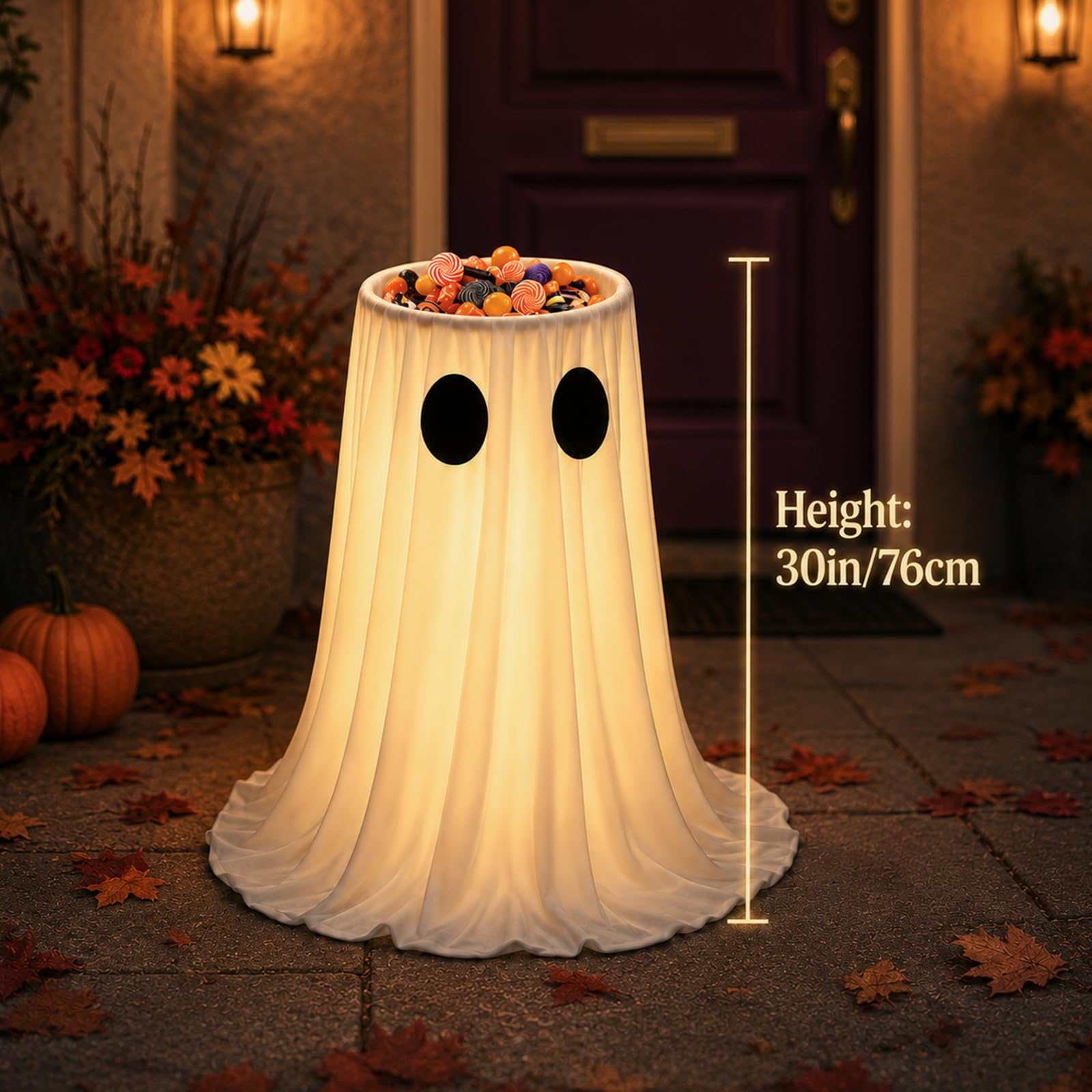 HAPPYCLUB Ghost Candy Bowl assembly instructions