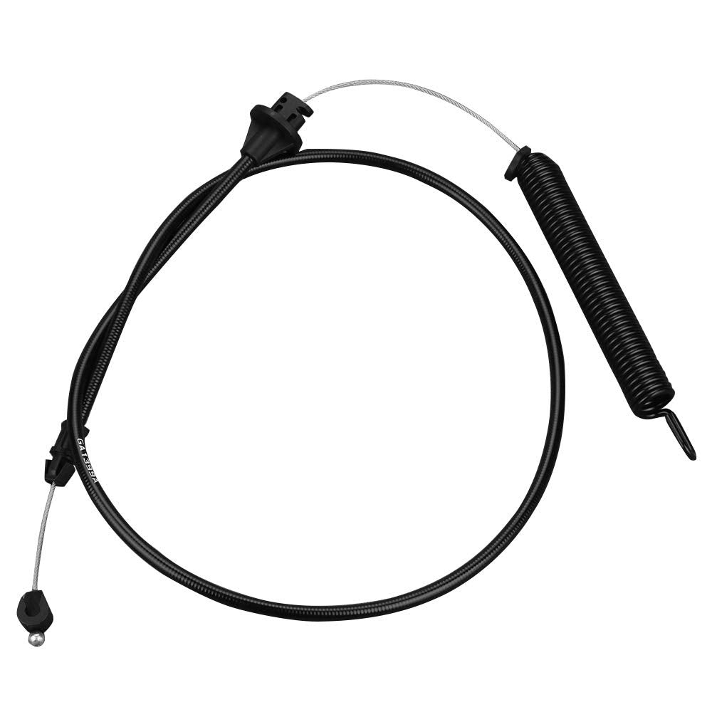 Harbot 175067 Deck Clutch Cable front view, 45 inches long