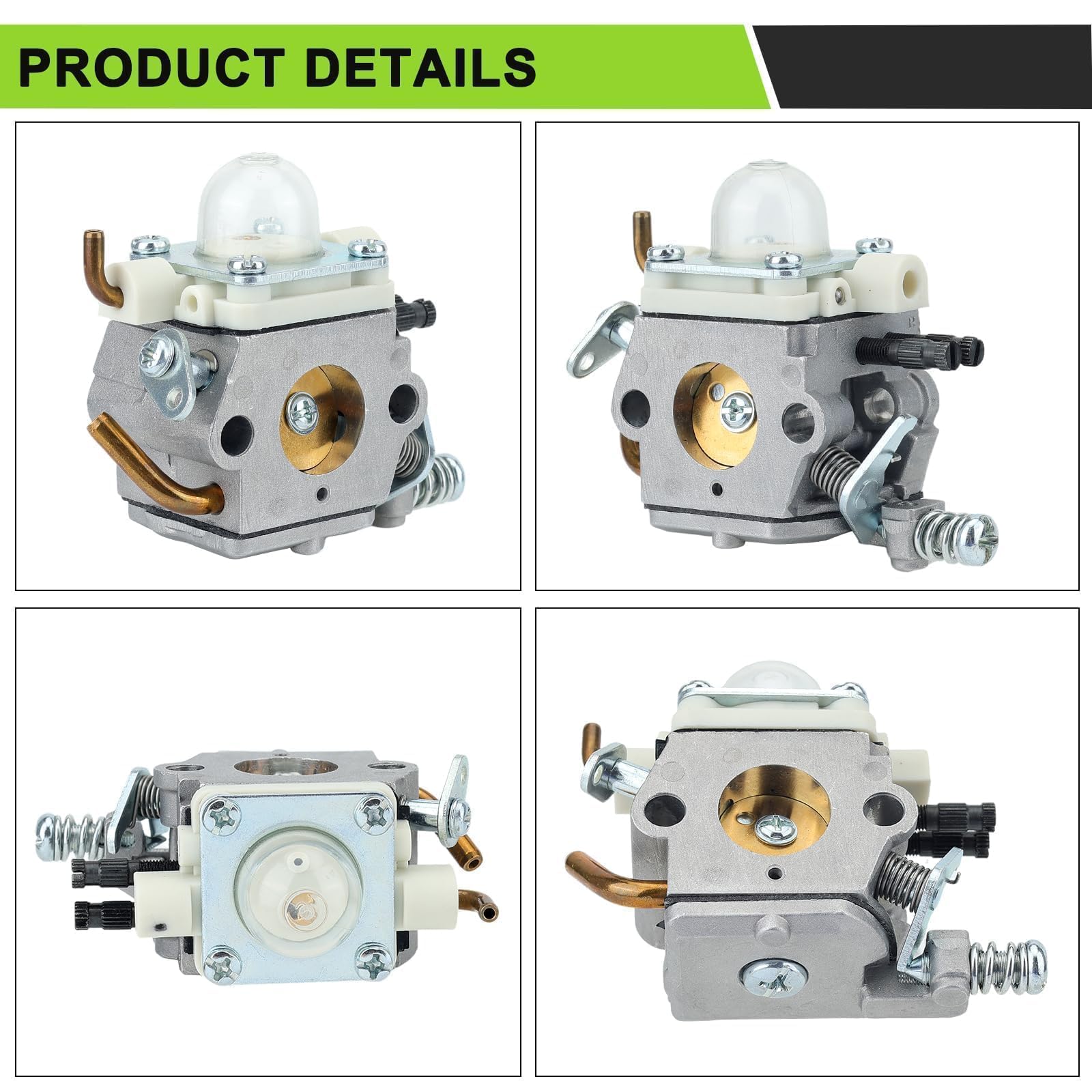 Harbot C1M-K77 carburetor with fuel lines and filters