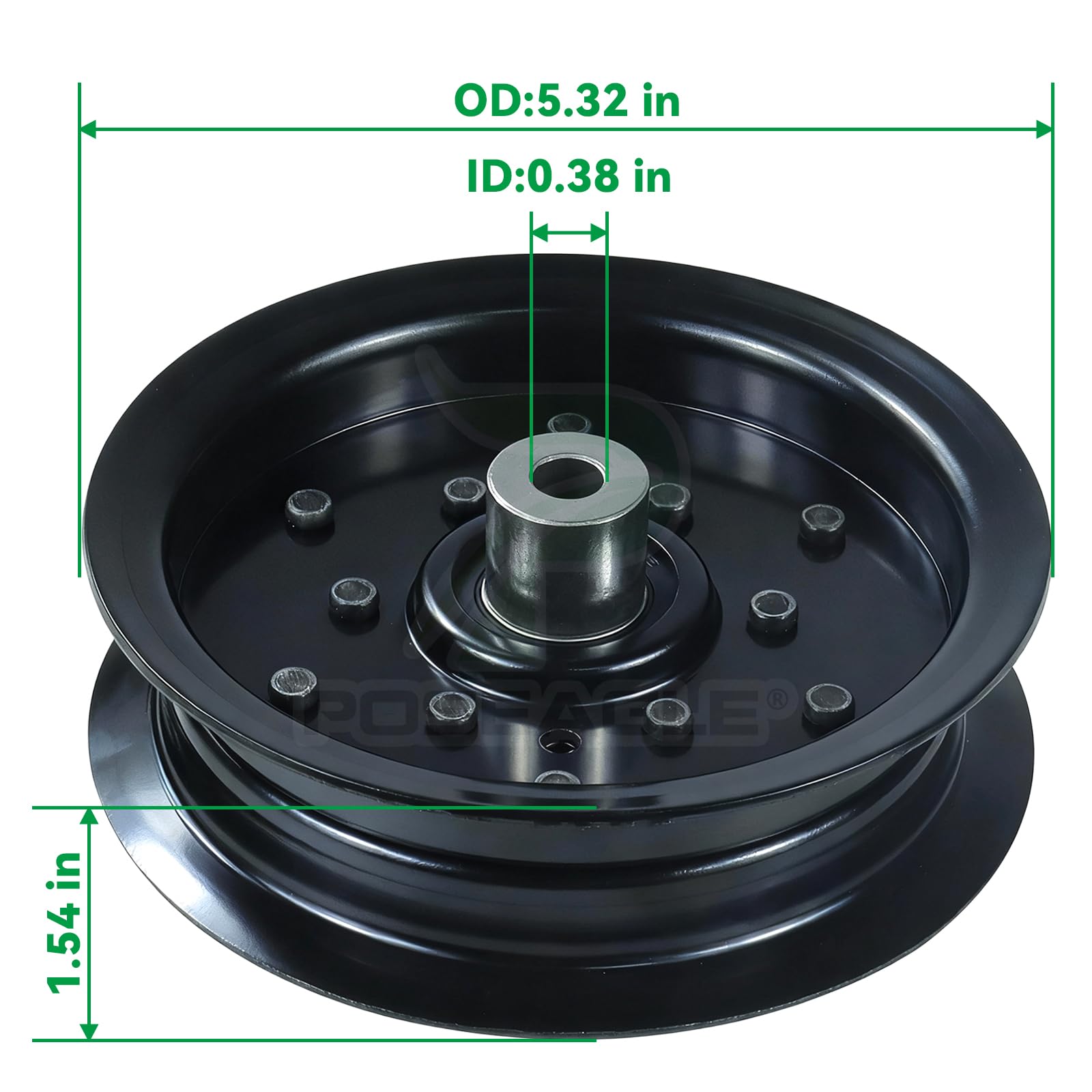 Hardware kit included with POSEAGLE pulleys