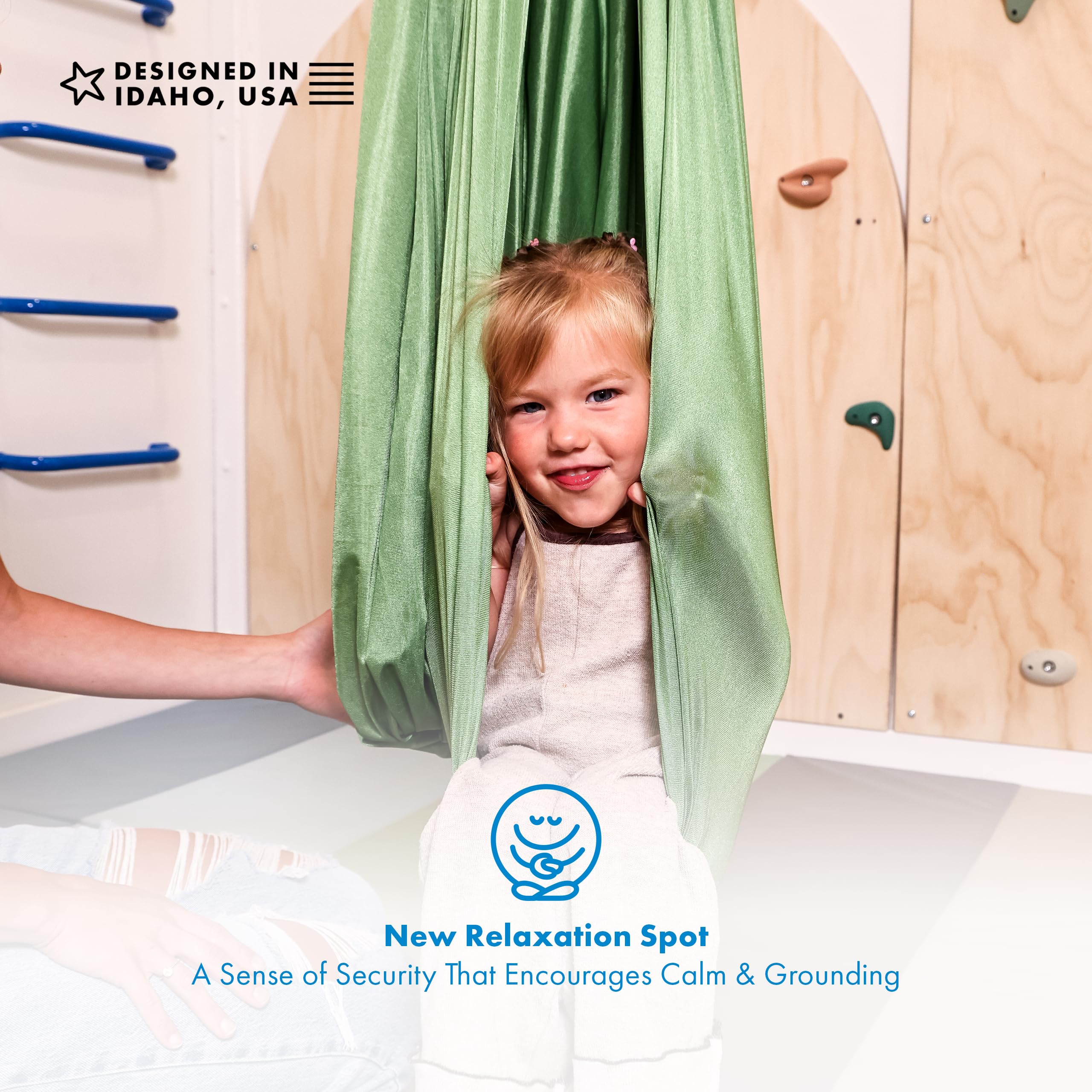 Harkla Sensory Swing dimensions and weight capacity