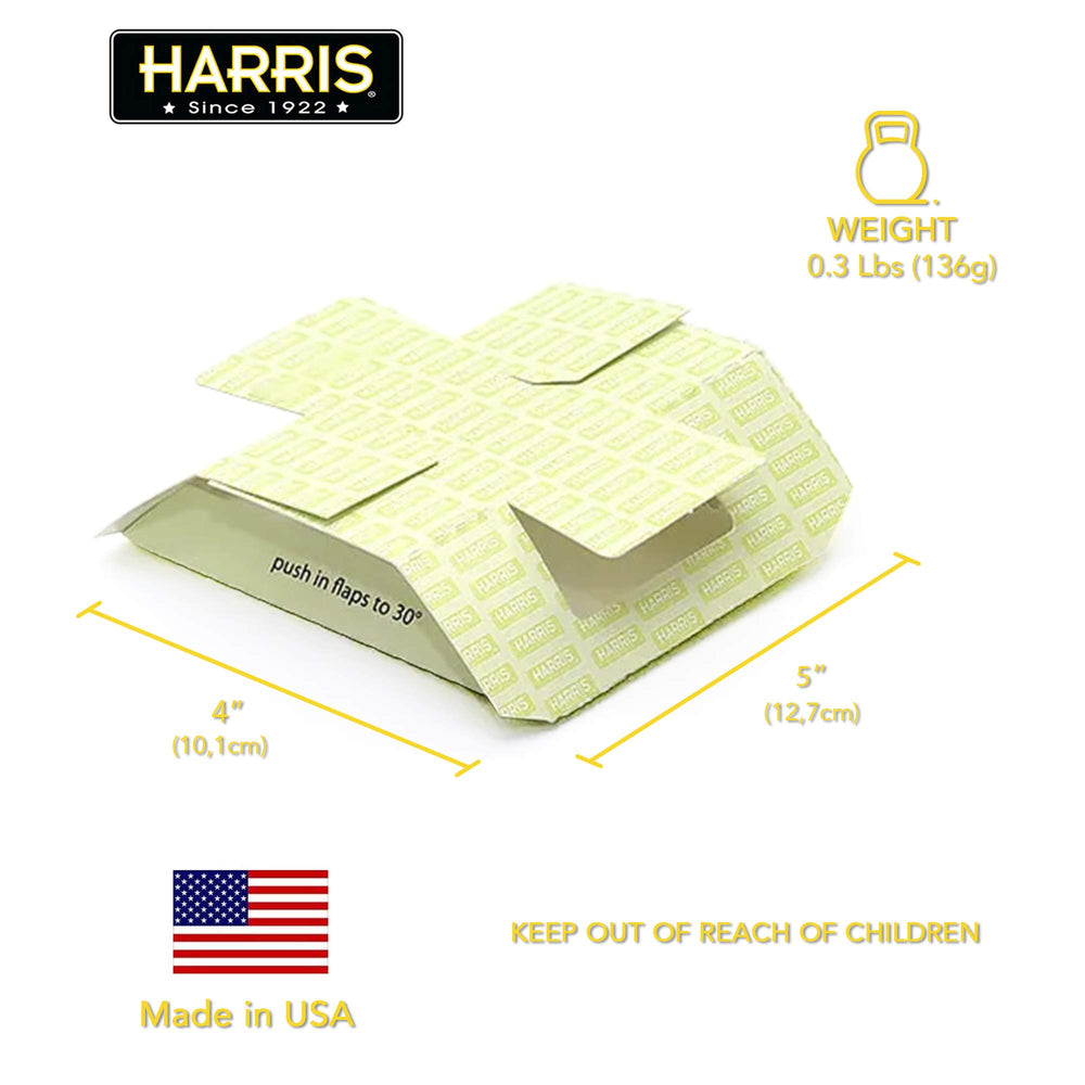 HARRIS Bed Bug Traps package featuring 20 traps