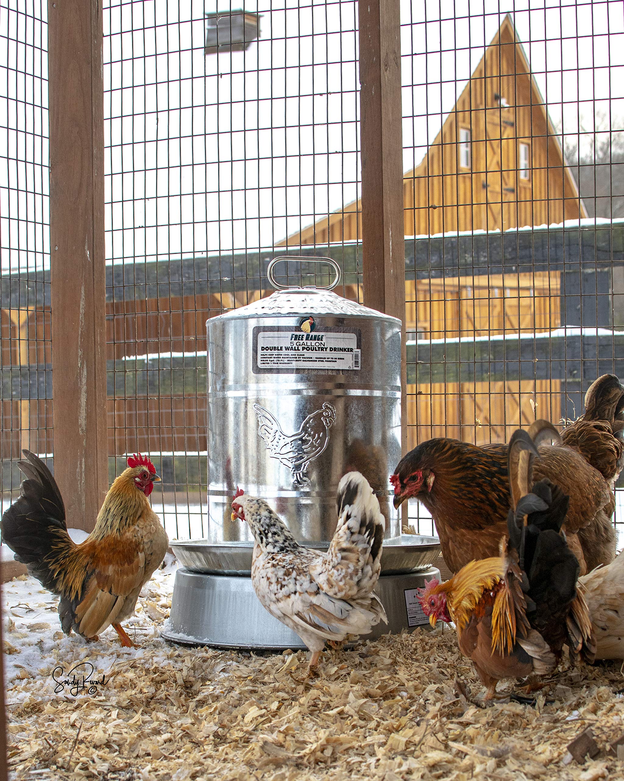 Harris Farms Heated Poultry Drinker Base packaging details