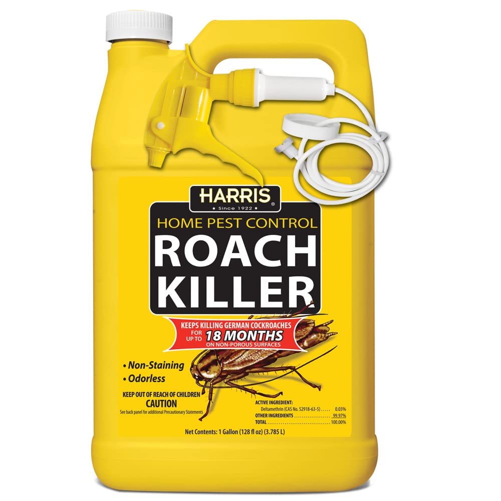 HARRIS Roach Killer Liquid Spray 1 Gallon front view