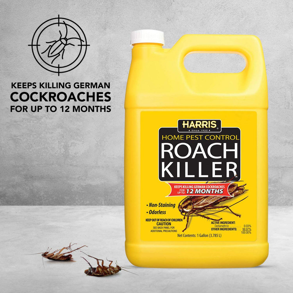 HARRIS Roach Killer Liquid Spray 1 Gallon with trigger sprayer