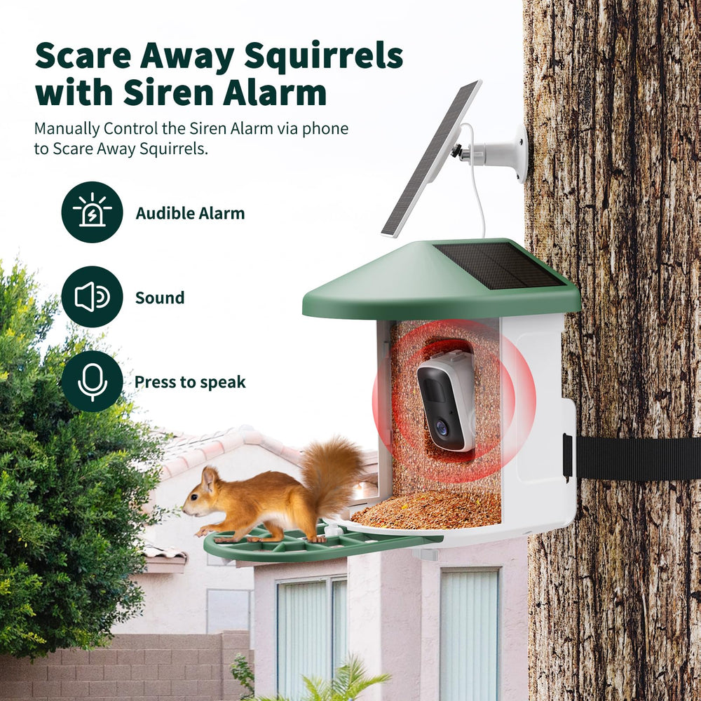 HARYMOR bird feeder camera packaging and contents