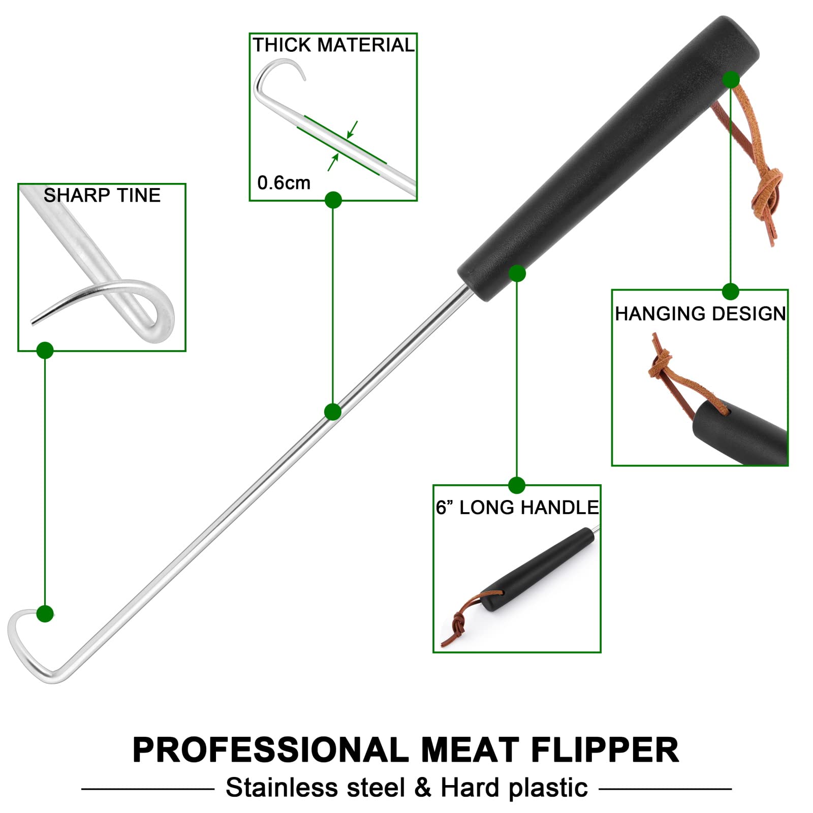HaSteeL flipper set displayed on a kitchen counter