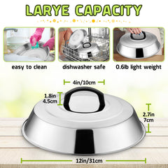 HaSteeL melting dome showing ergonomic handle and mirror finish