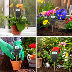 Hathdia Soil Moisture Meter black model close-up