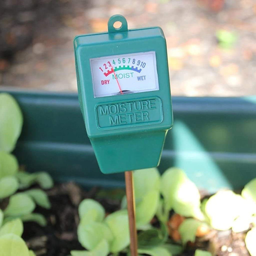 Hathdia Soil Moisture Meter in a garden setting