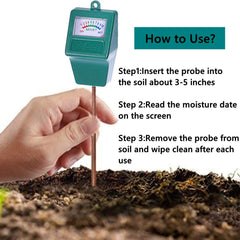 Hathdia Soil Moisture Meter showing moisture level reading