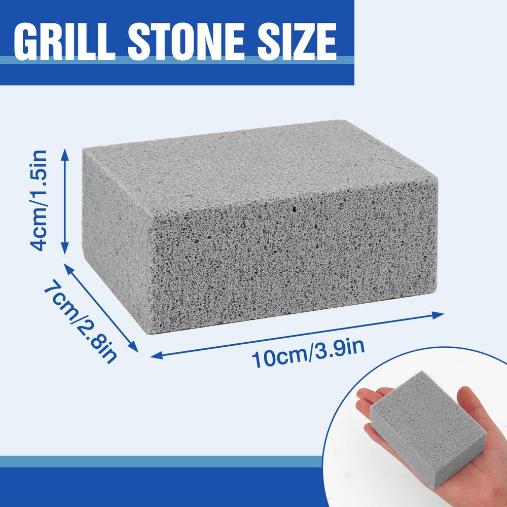 HATOKU pumice stone with ergonomic grip and compact design