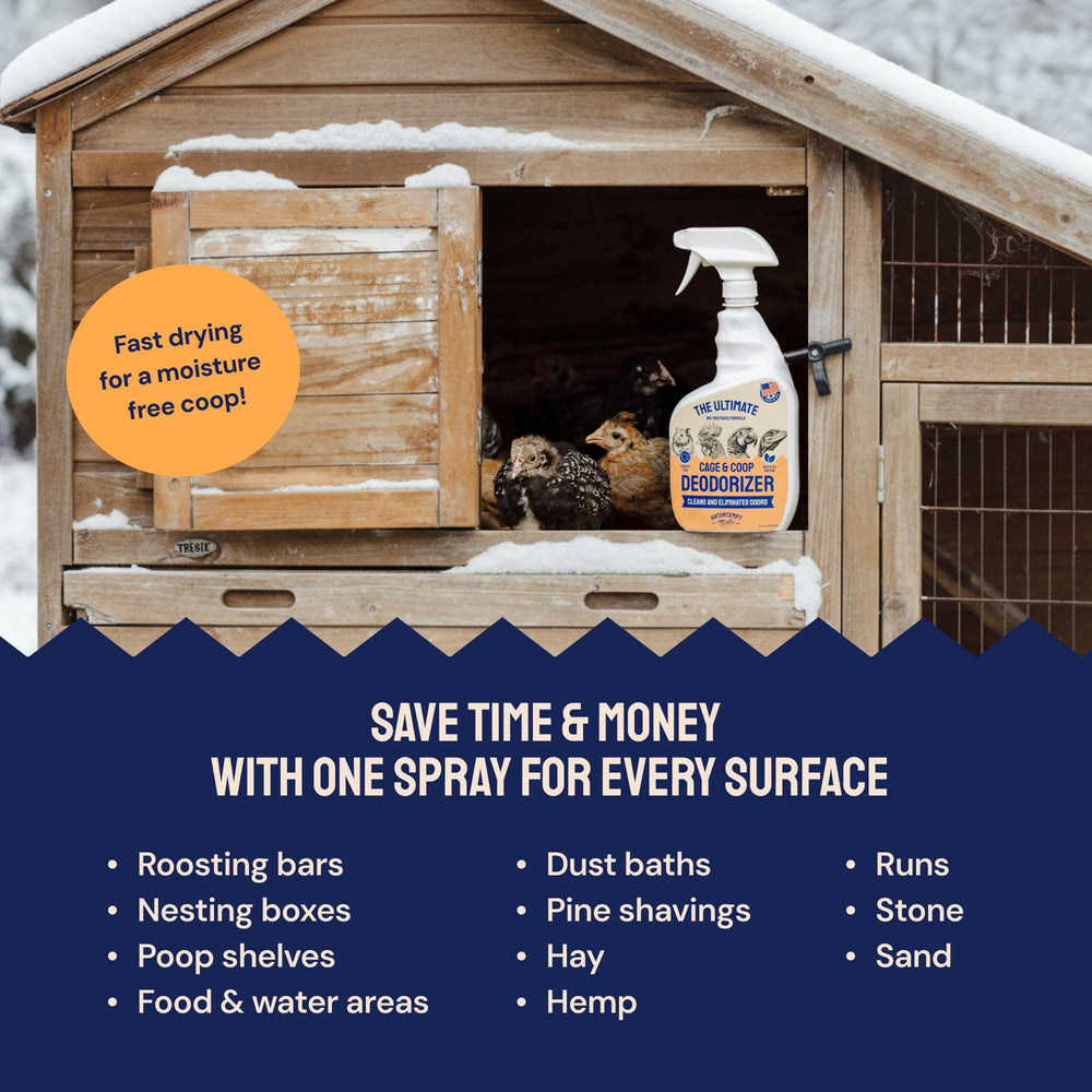 Hatortempt Chicken Coop Deodorizer spray nozzle detail