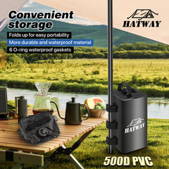 Hatway Canopy Weights filled with water for stability