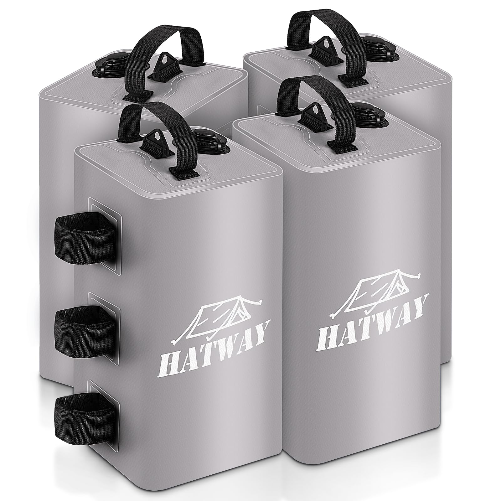Hatway Canopy Weights set of 4 grey bags front view