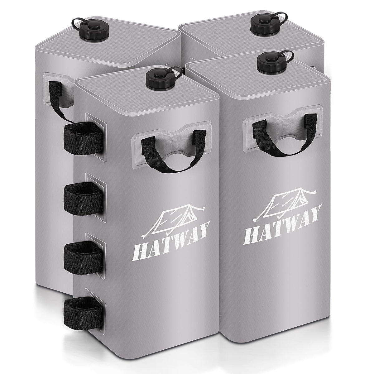 Hatway Canopy Weights set of 4 in grey