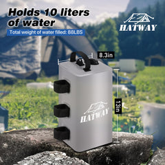 Hatway Canopy Weights showing square design and straps