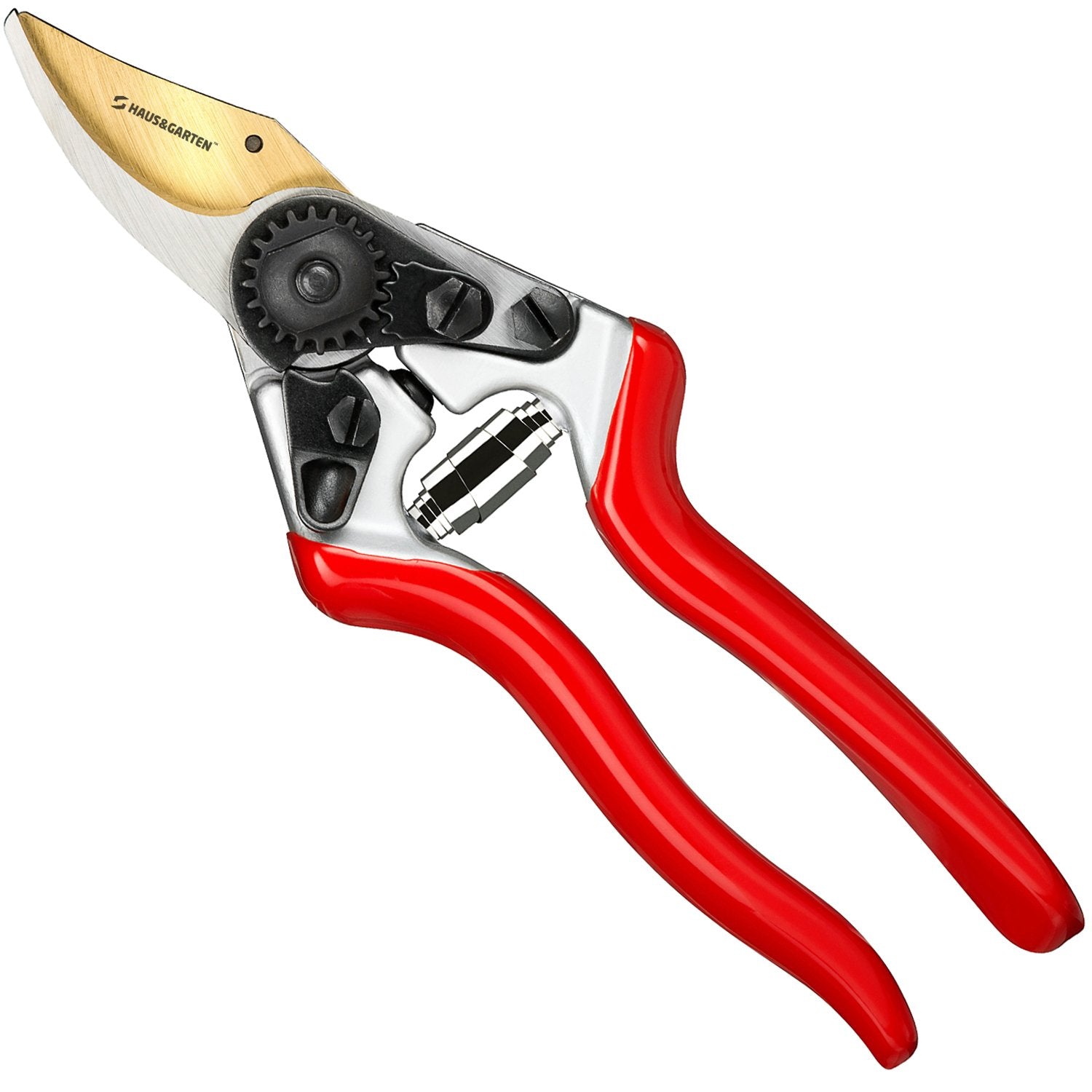 Haus & Garten PrecisionPRO 8-inch pruning shears with red grips