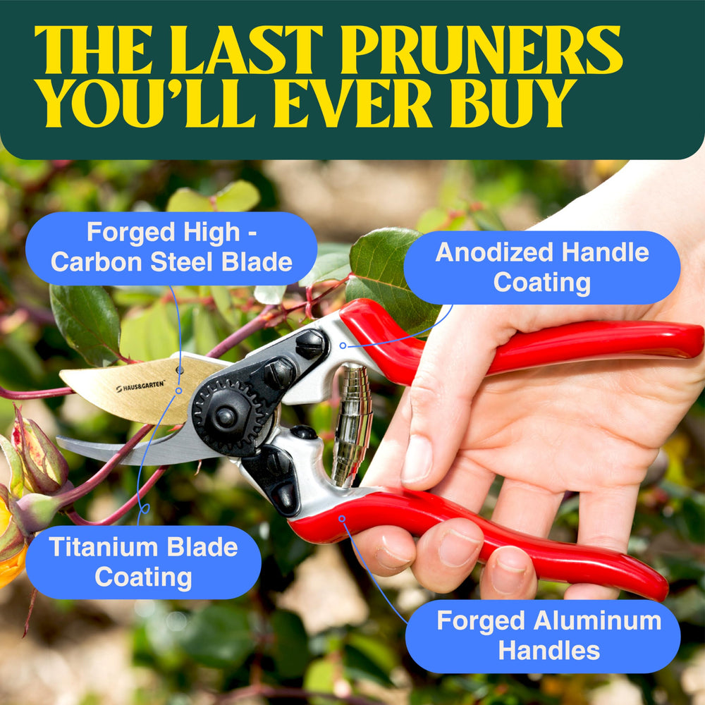 Haus & Garten PrecisionPRO pruning shears side view