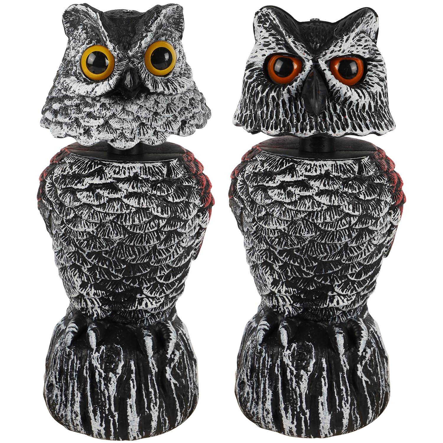 Hausse owl decoy decoration in indoor setting