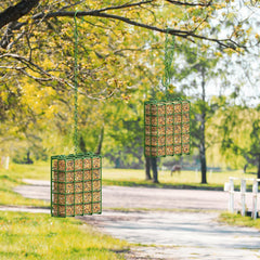 HAVENATURE Bird Feeder side view with suet inside