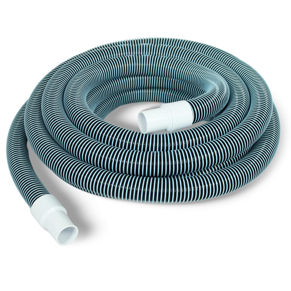 Haviland 18 ft Pool Vacuum Hose blue and white front view
