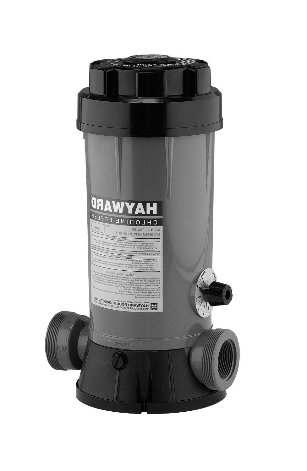 Hayward CL200 Automatic Chlorine Feeder front view