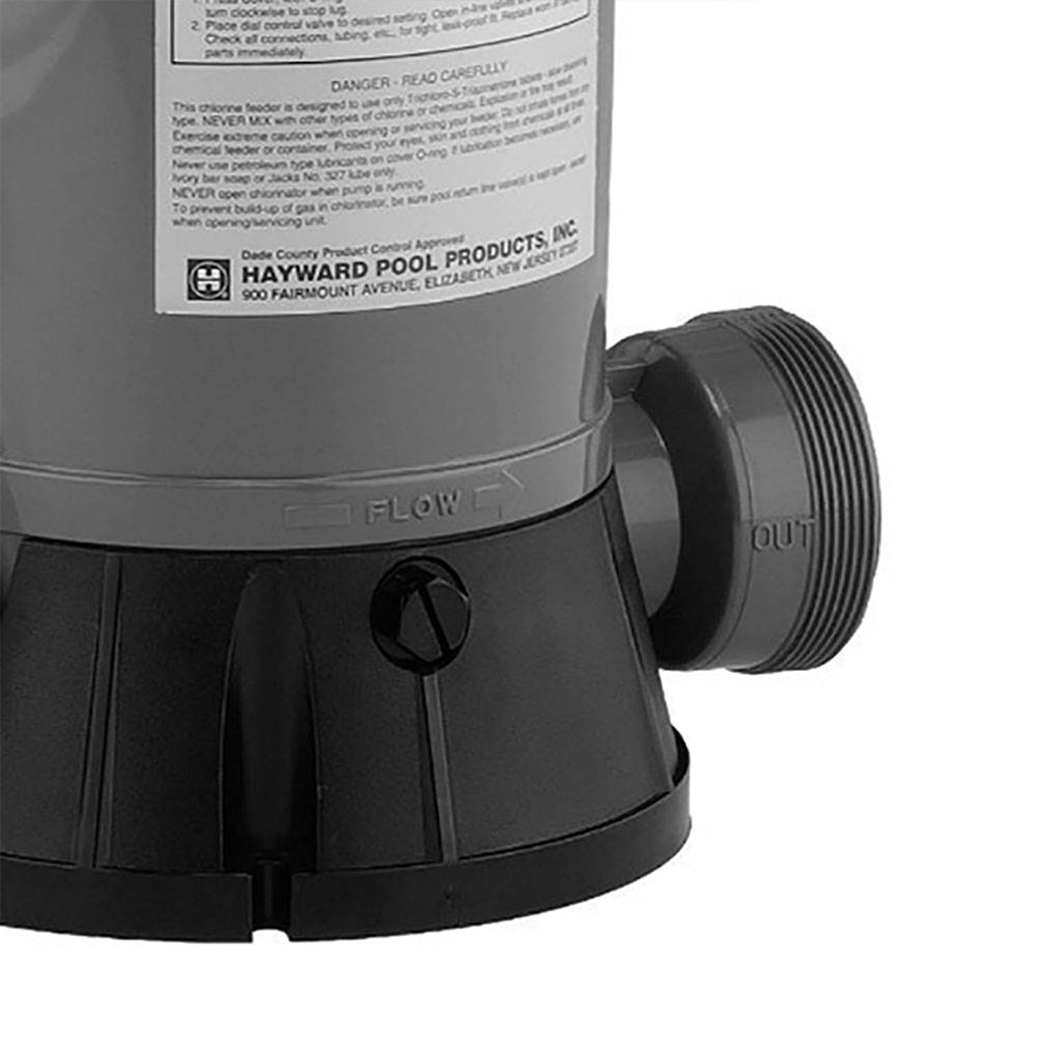 Hayward CL2002S In-line Automatic Chemical Feeder with dial control valve
