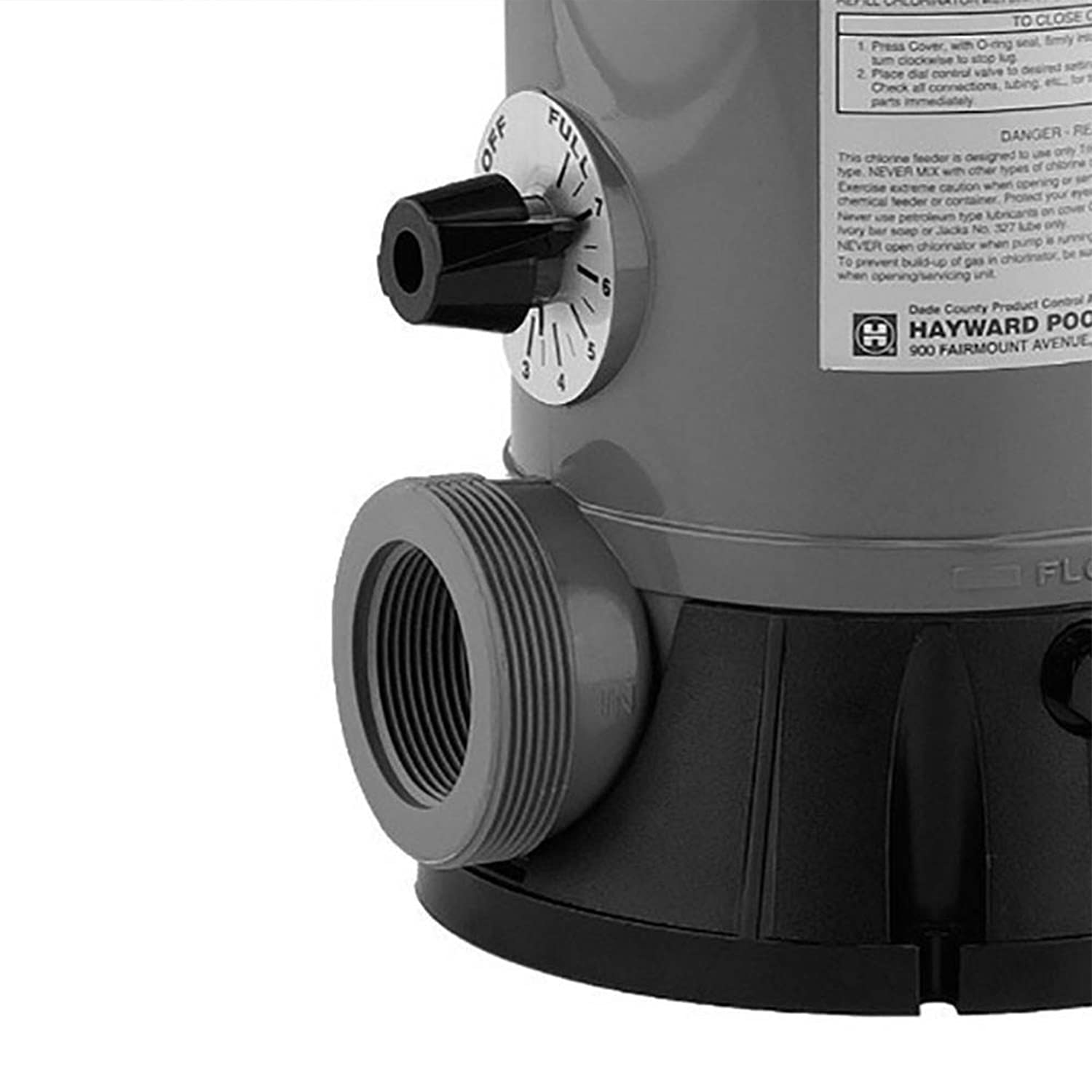 Hayward CL2002S In-line Chemical Feeder installation setup