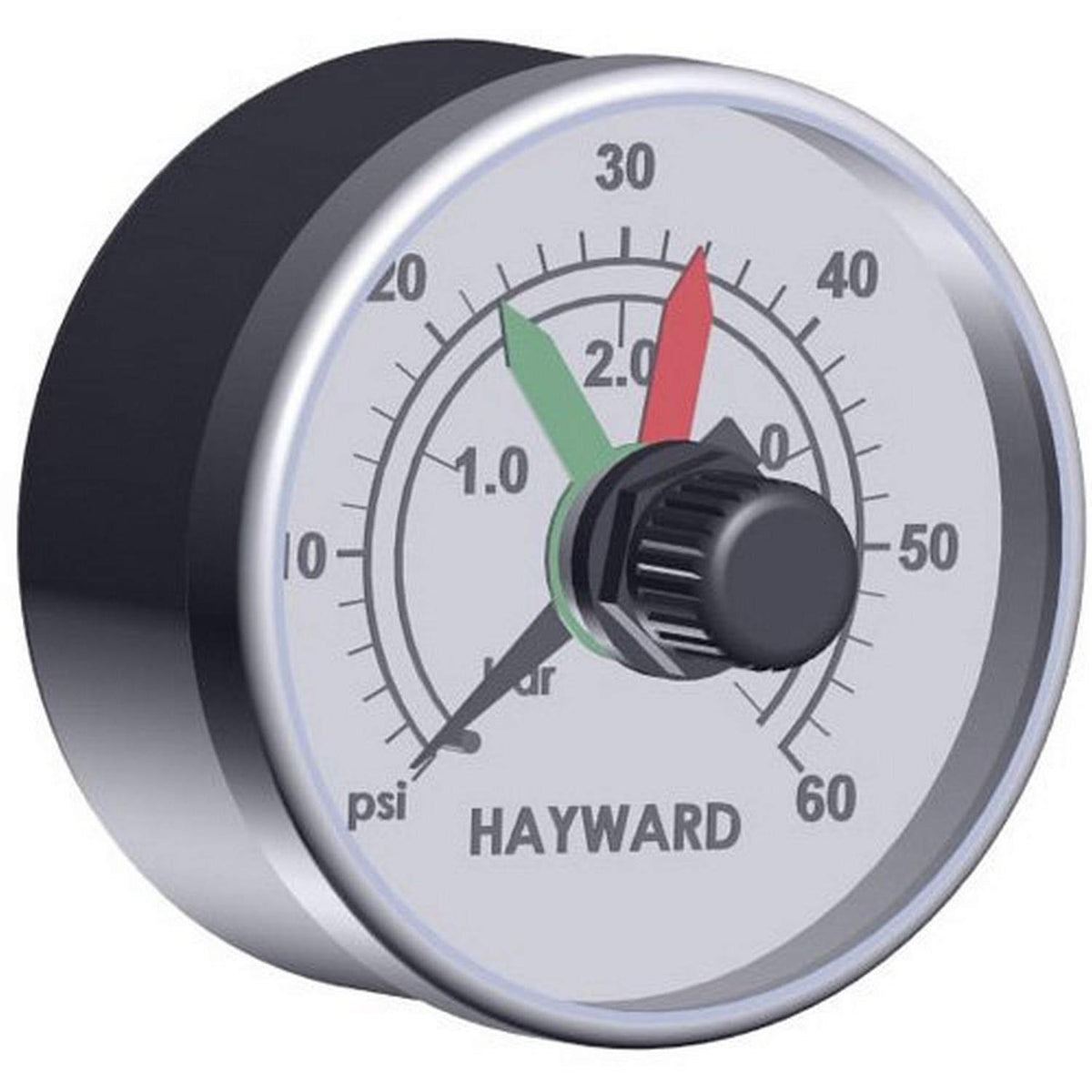 Hayward ECX2712B1 pressure gauge with 3-inch metal dial