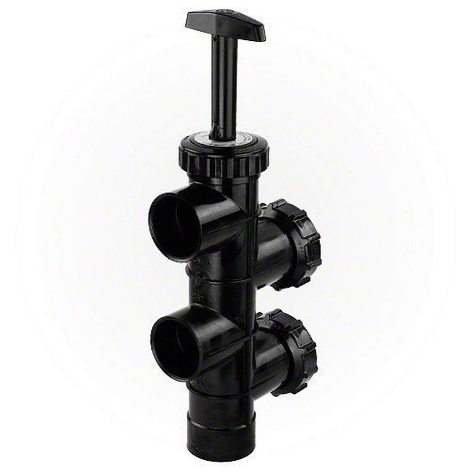 Hayward Micro-Clear Slide Valve Assembly front view showing 2-inch pipe fittings