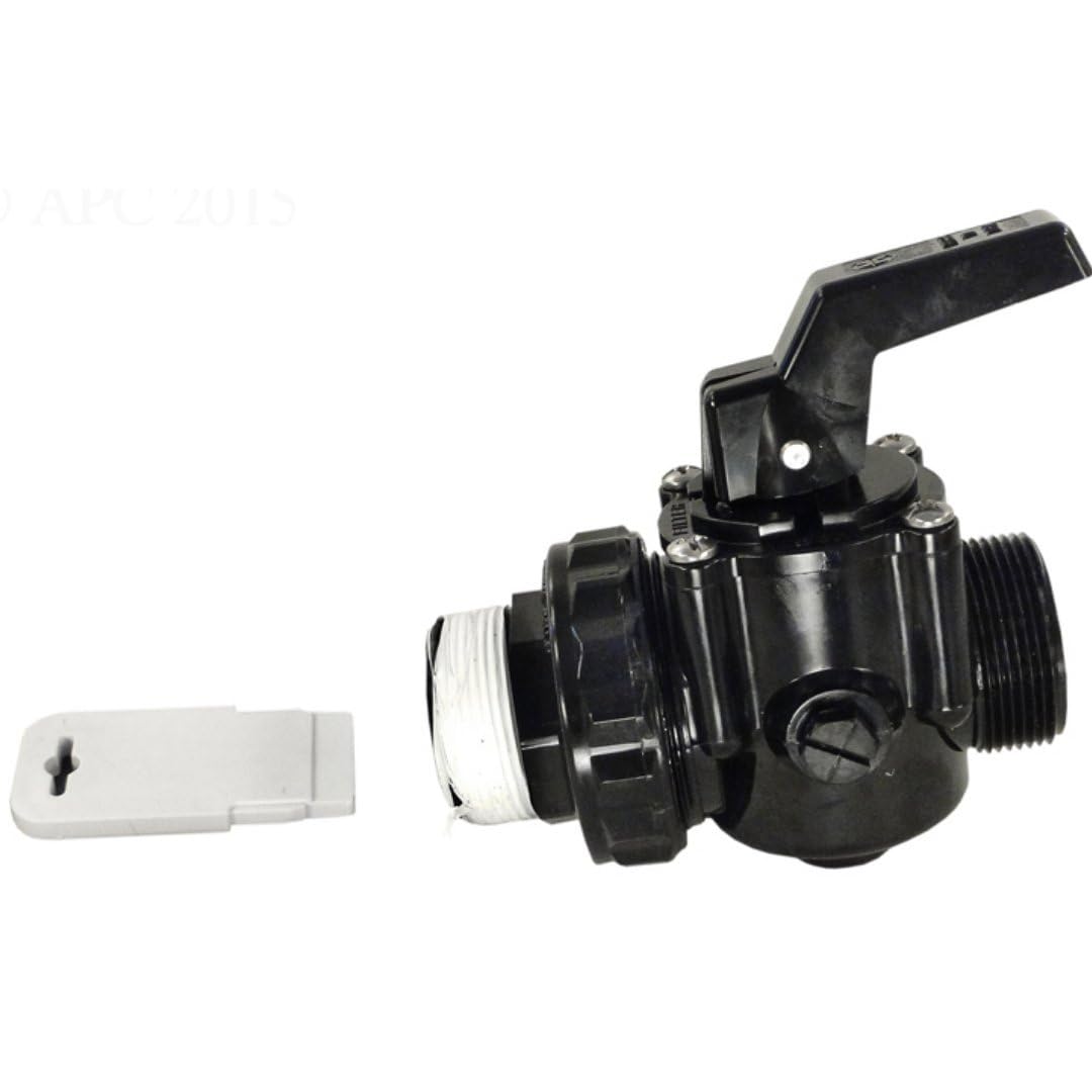 Hayward SP0727 Deluxe 3-Way Ball Valve front view