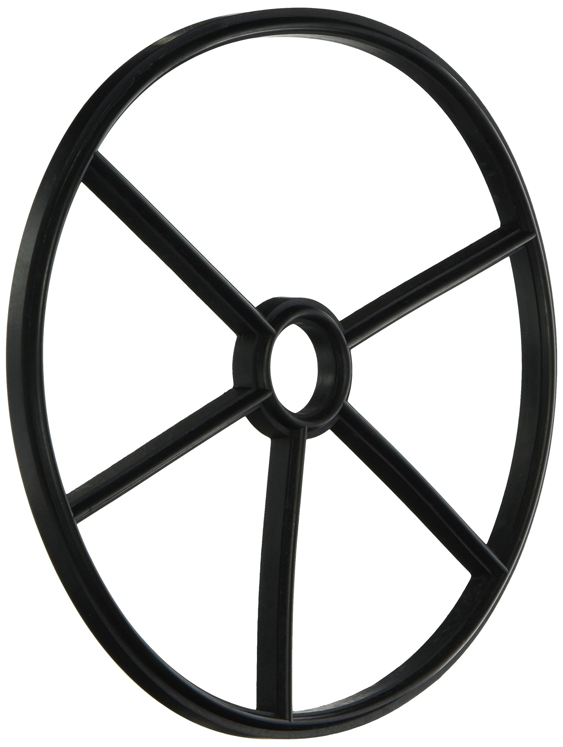 Hayward SPX0715D valve seat gasket replacement for multiport valves, black