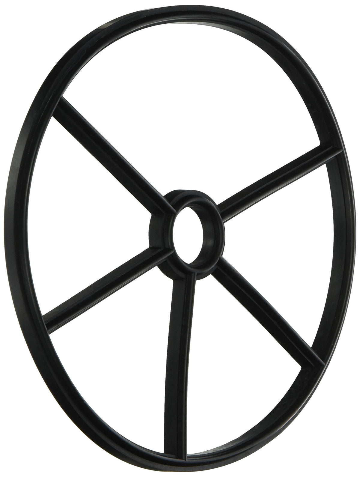Hayward SPX0715D valve seat gasket replacement for multiport valves, black