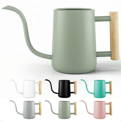 HB Design Co. Sage Green Indoor Watering Can front view