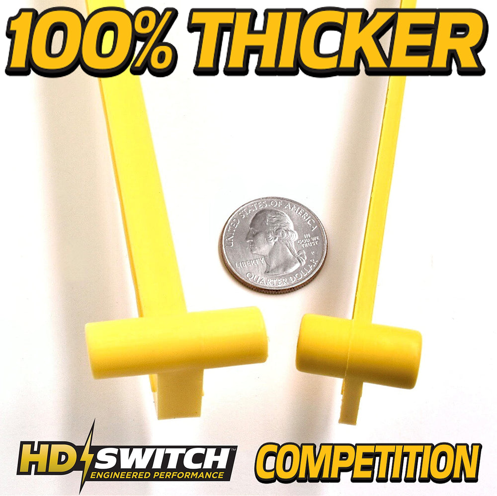 HD Switch Deck Leveler Gage in use during deck adjustment
