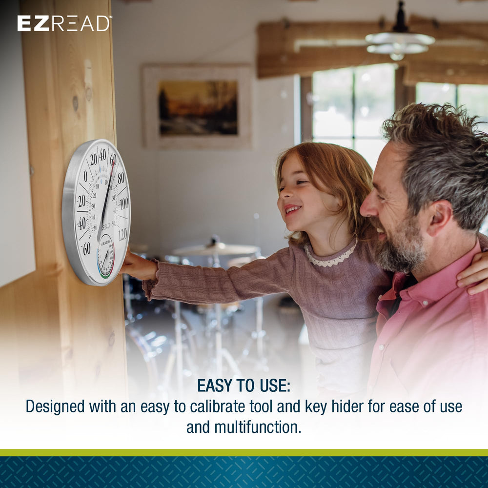 Headwind EZREAD Dial Thermometer in a stylish outdoor setting